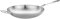 Vogue Tri Wall Wok Flat Base 305 mm, Stainless Steel & Aluminium, Induction Compatible, Dishwasher Safe, Y261