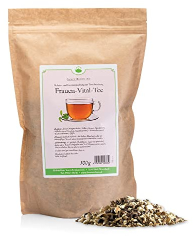 Sanct Bernhard Frauen-Vital-Tee mit Orange, Nelken, Ingwer, Kardamom, Fenchel, Löwenzahn 500 g
