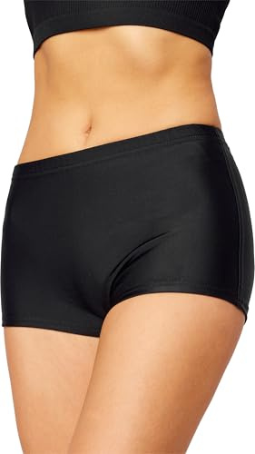 Merry Style Damen Badeshorts Bikini Bikinihose L23L1 (Schwarz (9240),56)