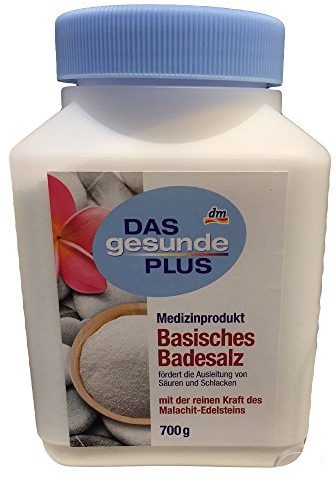 DAS gesunde PLUS Basisches Badesalz (700g Dose)