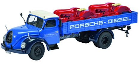 Schuco - Modellino Camion Porsche - Diesel Magirus S6500, Scala 1:43