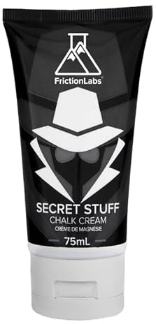 Friction Labs Secret Stuff Liquid Chalk, Original Formula with Alcohol - Sports Chalk Cream - Great Grip for Gymnastics, Rock Climbing, Weight Lifting, Pull-Ups, Deadlifts, Kettlebells, Pole
