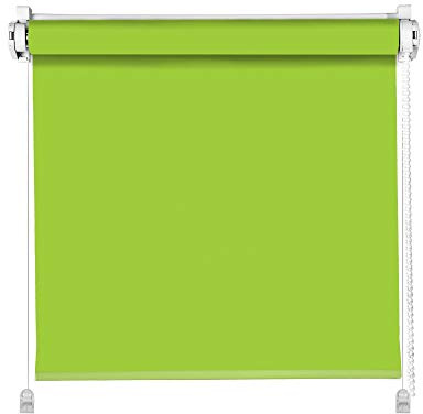 Tageslicht Classic Rollo Grasgrün 100x215cm Klemm Fix Rollo