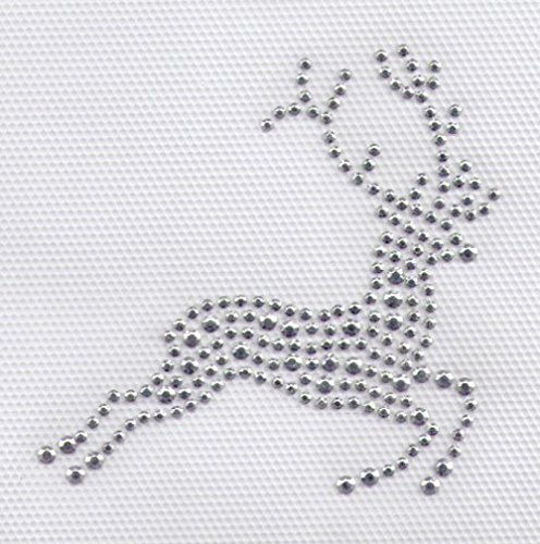 Bügelbild Applikation Studs Hirsch 6,7 x 7cm LE11-1