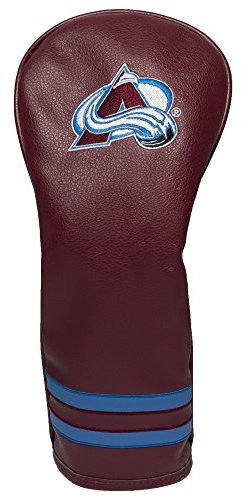 Team Golf NHL Colorado Lawine Vintage Fairway Kopfbedeckung Vintage Fairway Golfschlägerhaube, passgenaues Design, Retro-Design und hervorragende Stickerei