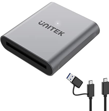 Unitek Bi-Directional USB C Switcher 1 in 2 Out/2 in 1 Out Switch (Sliver)