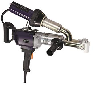 WELDY 3400W Palmare Estrusione di Plastica Kit Saldatrice Ad Aria Calda Plastica Pistola Saldatrice Vinile Saldatrice Estrusore Saldatore Macchina (EX2)