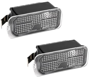 Transit Parts Transit Tourneo Custom Pair Of Number Plate Light Lamp & Bulb For 2012 On