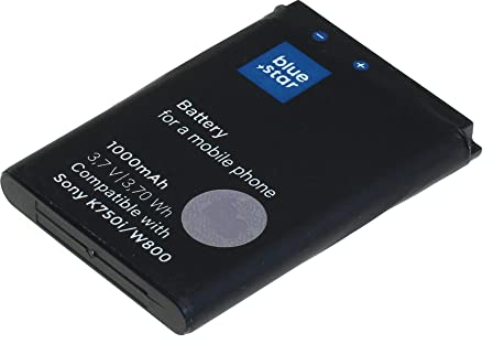 Mobilfunk Krause - Akku Bluestar für Sony Ericsson W810i 1000mAh Li-Ionen (BST-37)