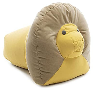 Wunschkind Sitzkissen Happy Zoo LÖWE Nora gelb/braun