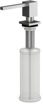 VBChome Inox Seifenspender 320ml Edelstahl Rostfrei Einbau | Spüllmittelspender für Küche 360 Grad Drehbar | Pflegeleicht Einfache Montage Lotionspender in mehreren Farben | Küchenzubehör Top Qualität