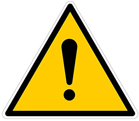 Signalétique.biz France - Panneau Signalisation Danger Autocollant Danger ou panneau PVC Pictogramme 250 x 250 mm