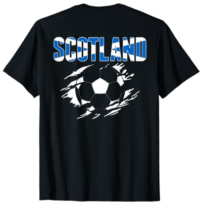 Schottland-Fußball-Fans Trikot – schottische Fußball-Fans T-Shirt