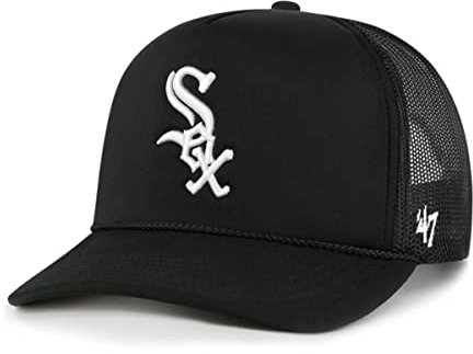 47 MLB Trucker-Mütze, verstellbar, Schaumstoff-Mesh, Chicago White Sox, Einheitsgr��e
