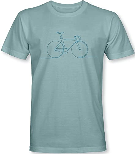 Fahrrad T-Shirt Herren : Rennrad - Sport Tshirts Herren - Rennrad-Trikot Rennrad Shirt (S)