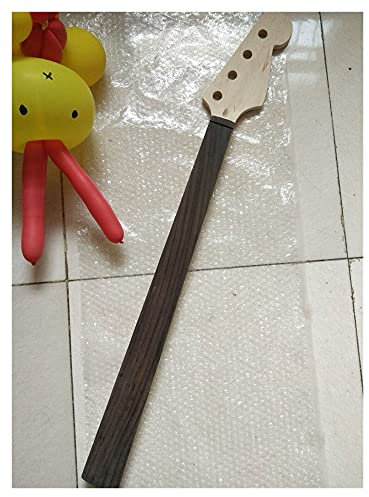 CAZARU 1 STÜCKE Fretless Palisander Griffbrett Ahorn 20 Bund Bassgitarren Hals Teile Ersatz