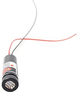 Módulo láser de línea roja Módulo de grupo láser industrial La distancia focal se puede ajustar Aislante de conjunto de carcasa