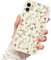 Newseego iPhone 11 Case for Girls Women Cute Flower Floral Pattern Design Slim Phone Case Flexible Soft Silicone Camera Protection Shockproof Bumper Cover for iPhone 11 -Flowers