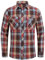 J.VER Herren Hemd Kariertes Freizeithemd Normale Passform Lange Ärmel Flanellhemden,Mehrfarbig,3XL
