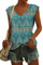GeGekoko Women's Short-Sleeved T-Shirt, V-Neck, Cap Sleeve Tops, Blouses, Summer Casual Loose Tank Top, Basic Girls’ Tops, M