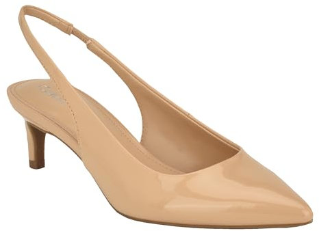 Calvin Klein Damen Zierlich Pumps, Nude 110, 40 EU