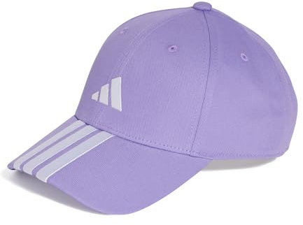 adidas Unisex Bball 3S Cap New Logo, Violet Fusion/White, M
