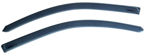 MOTOS Sports Windabweiser Regenabweiser für Renault Twingo III 2014-2023 Dynamischer Entwurf, Langlebig & Robust, Leichte Installation, Energieeinsparung durch Belüftung, Verringerung von Lärm und Luf