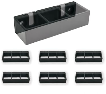 Stealthmounts Wall Hive System Triple Holder | 6 Pack | Mounts for Tools Storage | Made in The UK