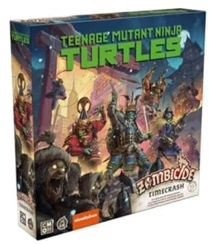 CMON, Zombicide: White Death – TMNT Timecrash, Erweiterung, Kennerspiel, Dungeon Crawler, 1-6 Spieler, Ab 14+ Jahren, 60 Minuten, Deutsch, Mehrsprachig