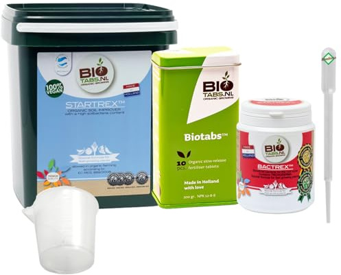 Weedness BioTabs Starterpack Small – Kit engrais organiques pour culture indoor & outdoor