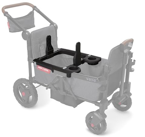 Radio Flyer Voya Adaptateur de siège de Voiture (Graco), Adaptateur de siège de Voiture (Graco) pour Poussette 2 Places à côtés Bas