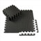 Pavimento Gommato Palestra,Tappeto Palestra,Tappeto Palestra Puzzle,48 Pezzi,30x30x1cm,Antiscivolo e Resistente,Adatto Per lo Sport, Lo Yoga,Il Fitness,la Protezione Anticaduta,l'Outdoor,Nero