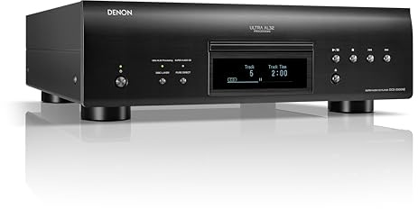 Denon DCD-3000NE Lettore CD/DVD-R/RW/SACD, DAC ad alte prestazioni 384kHz/32-bit, elaborazione Ultra AL32 di settima generazione, supporta file DSD, MP3, WMA, AAC, WAV, FLAC, ALAC e AIFF, modalità