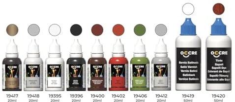 Occre Ref. 90561 - Fram Acrylfarben Pack - 8 x 20 ml + 2 x 50 ml