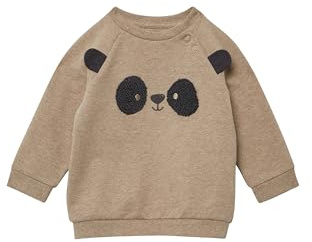 s.Oliver Kuscheliges Sweatshirt mit Panda-Artwork