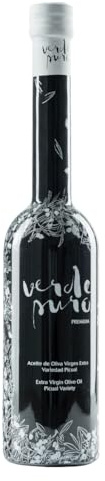 Vert pur | Huile d'olive extra vierge Premium Picual - Bouteille en verre 500 ml.