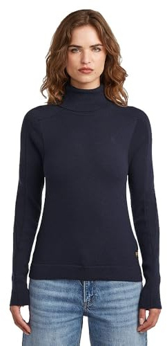 G-Star Damen Core Turtle Slim Knit Wmn Sweater