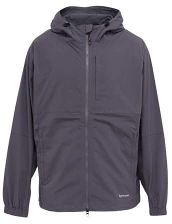 Snow Peak New Standard Utility Parka Jacket, Charcoal (UK, Alpha, M, Regular, Regular, Charcoal)