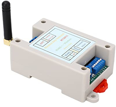 Aumotop RF Wireless Transceiver Modul Einfache Einrichtung für Smart Home, VHF UHF Radio RF UART, Temperatursensor