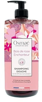Osmaé Shampoing Douche Bois de Rose Enchanteur 1 L