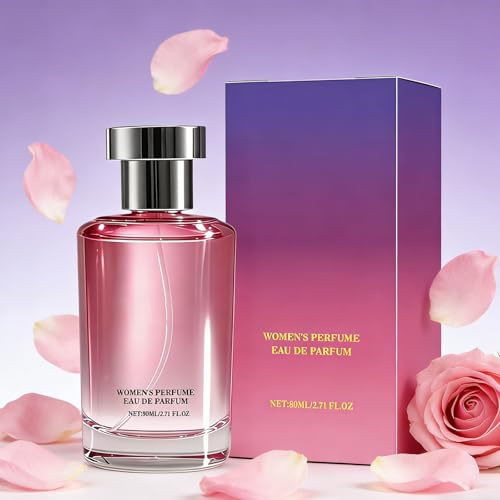 Damen-Eau de Parfum | Luxuriöses Blumig-Holziges Parfüm mit Karamellnote | Langanhaltender Duft für besondere Anlässe & Geschenk 80ML (1PC)