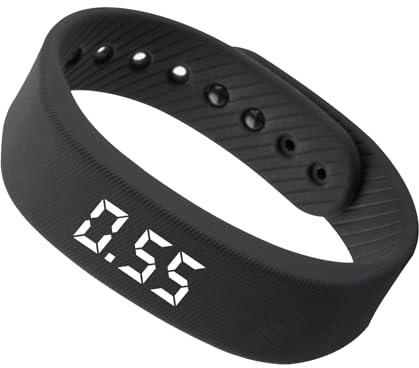 Vibration Alarm Reminder Watch, Portable Waterproof Reminder, Alarm Bracelet for Heavy Sleepers, for Children, Teenagers, Women, Men, Students, Commuters, Dorm, Library, Bedroom, Travel
