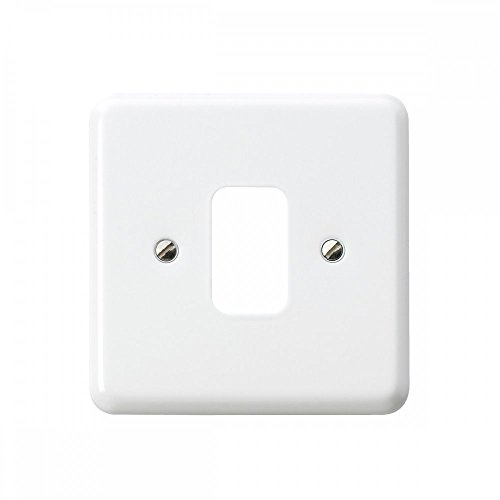 MK Electric Metalclad Plus Grid Plus 1 Module Frontplate