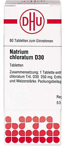 DHU Natrium chloratum D30 Tabletten, 80 St. Tabletten