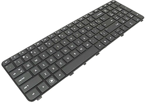 HP74000 Unitque Laptop Keyboard for HP Pavilion DV7-4060us DV7-4270us DV7-4272us DV7-4289us DV7-4290us DV7-4295us Series Black US Layout with Frame New