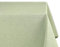BEAUTEX fleckenabweisende und bügelfreie Tischdecke - Tischtuch mit Lotuseffekt - Tischwäsche in Leinenoptik, Eckig 130x160 cm, Hellgrün