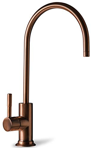 iSpring GA1-AW Heavy Duty Contemporary Style High Spout Küche Bar Spüle Nicht Luftspalt Trinkwasser Wasserhahn in Antik Wein