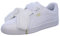 PUMA Basket Heart Patent Wn's, Scarpe da Ginnastica Donna, Bianco White White, 41 EU