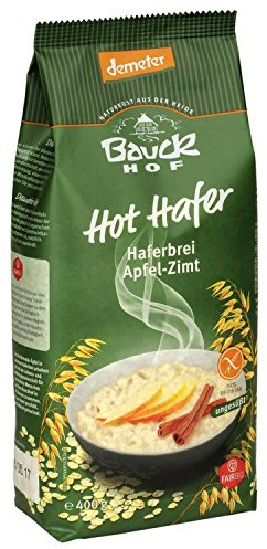 Bauckhof Bio Hot Hafer Apfel-Zimt, 400 g