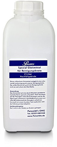 2 Liter Gleitmittel, für Petzoldts Reinigungsknete, zur sicheren Anwendung
